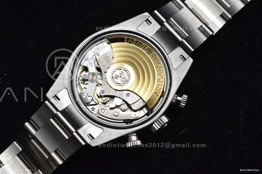 SS SS Daytona SmoothTexture Black 823 Edition Orange on Dial Best Bracelet A ADGF 1208